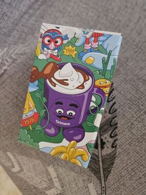 McDonald's Canada Collector's Grimace x Nanoblock Glass Cup